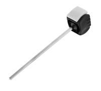 Alasum Maza de Pedal de Bombo Acero Inoxidable Cabeza de Fieltro y Plástico Accesorio de Instrumento para Batería Martillo Duradero para Reemplazo de Pedal Uso Profesional en