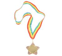 Alasum Medalla de Premio Aleación de Zinc Medalla de Oro Pequeña con Diseño de Estrella Accesorio para Competiciones Deportivas y Fiestas Infantiles 1 Pieza