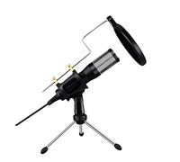 Alasum Micrófono USB Plug and Play Micrófono USB para Pc Fácil De Usar Compatible Windows para Conferencias