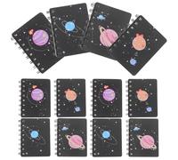 Alasum Minicuaderno de Bolsillo Diseño de Doble Espiral, Papel Duradero y 16 Piezas, Bloc de Notas Portátil para Escuela y Vacaciones Aspecto Agradable