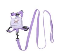 Alasum Mochila Arnés Decorativo para Gatos y Perros Pequeños con Correa Chaleco Resistente y Cómodo para Paseo al Aire S para Mascotas