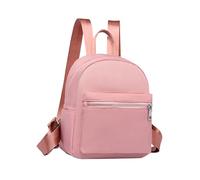 Alasum Mochila de Viaje Correas Ajustables para Mujer en Tela Oxford Rosa Ligera y Multiusos Adecuado para Exteriores y Uso Diario