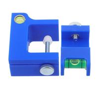 Alasum Nivelador para Tiro 2 Piezas Azul, Herramienta Ligera de Nivelación para Compuestos, Kit Ajustable para Cuerda, Accesorios de Mantenimiento para Arqueros Principiantes