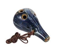 Alasum Ocarina C de Cerámica Portátil para Principiantes Instrumento de Viento para Tocar Casa o Viajes Color Aleatorio