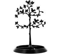 Alasum Organizador de Joyas Soporte para Collares y Pulseras Base Estable Negro de Plástico en Forma de Árbol para Adecuado para Uso en Tocador Personal y Hogar Uso en Tocador Personal y