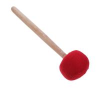 Alasum Palo para Cuenco Tibetano de Madera y Fieltro, Accesorio Fácil de Sostener para Tocar Tonos Pacíficos, Adecuado para Meditación y Estudio en Templo