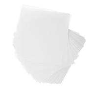 Alasum Papel de Pesaje Translúcido Cuadrado para Balanza, Papel de Celulosa Industrial Antiadherente, 500 Piezas para Uso en Laboratorio y Medición Precisa