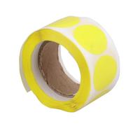 Alasum Pegatinas Adhesivas Redondas para Etiquetado de Papel Amarillo 500 y en Cumpleaños Jardín