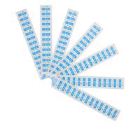 Alasum Pegatinas Autoadhesivas para Armónica Polifónica en Clave C, Compatibles 24 y 28 Agujeros, 60 Unidades Azules para Aprendizaje Fácil y Práctica Musical para Principiantes