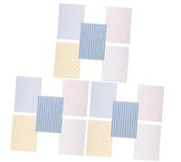 Alasum Pegatinas de Papel Pintado Autoadhesivo para Casa de Muñecas 5 Hojas Tamaño A4 Diseños Decorativos para Mini Casas Adecuado para Decoración de Habitaciones y Salones de Muñecas