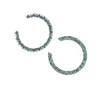 Alasum Pegatinas Diseño Curvo Delicado en Pvc Fáciles de Instalar y Quitar Pack de 2 Piezas para Decoración Personalizada para Orificio de Sonido de Guitarra Acústica