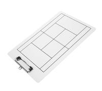 Alasum Pizarra de Borrado en Seco para Tenis y Hockey Tablero de Estrategia No Magnético Portátil y Duradero de PVC para Entrenadores Herramienta de Entrenamiento Deportiva Versátil