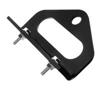 Alasum Placa de Fijación de Enganche de Remolque para Cortacésped de Cero, Metal Negro con Tornillos, Fácil Instalación y Movilidad Conveniente para Tractores de Jardín