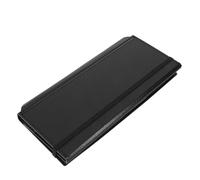 Alasum Portapapeles Clínico Tríptico Negro Plegable para Enfermería, Carpeta Portátil Bolsillo Compacto para Organización de Documentos en Sala de Exámenes y Uso Hospitalario