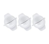Alasum Prensa para Empanadillas Manual de 3 Piezas en Pp, Herramienta para Prensar Masa para DIY Lovers y Principiantes en Cocina Casera