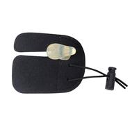 Alasum Protector de Dedos para Tiro Recurvo de Cuero Doble Capa Ajustable, Antideslizante y Resistente Abrasión, Protector para Dedo Pulgar Negro, Equipo y Exteriores
