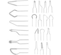 Alasum Punta de Pirograbado de Metal para Quemar Madera, Set de 1 Pieza Diferentes Formas, Adecuada Mayoría de Modelos y Dibujo de Líneas Precisas