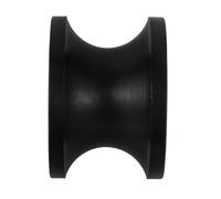 Alasum Rodillo Guía de Ancla Marina de Nailon Negro con Diámetro de Agujero 13.4mm y Ranura de 31mm Adecuado para Recuperación Rápida en Condiciones Marinas Difíciles