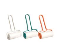 Alasum Rodillo Quitapelusas Adhesivo 3 Piezas Tapa para Ropa Mascotas y Muebles Depilador de Ropa Portátil Herramienta Eficaz para Eliminar Pelo y Pelusa en Casa Colores y