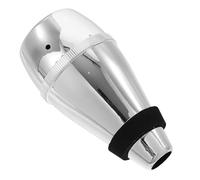 Alasum Silenciador para Trompeta Pequeño Abs Plateado Accesorio Práctico para Reducir Sonido Ligero y Fácil de Instalar para Practicar Música sin Interferencias