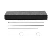Alasum Sondas de Acero Inoxidable Kit de 6 Operación Sencilla Detección de Género Color Plata para Sexar Serpientes y Reptiles Adecuado para Dueños de Mascotas Reptiles
