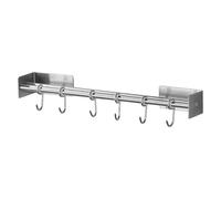 Alasum Soporte de Doble Barra Rejilla Resistente Oxidación de Acero Inoxidable Instalación sin Perforaciones, Organizador Práctico y Moderno Varios Estilos para Cocina Varios Estilos