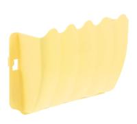 Alasum Soporte de Heno para Conejos y Cobayas Rack Resistente con Recipiente Amarillo Comedero Colgante Fácil de Instalar para Mascotas Pequeñas