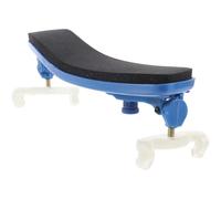 Alasum Soporte de Hombro para Violín 1/4-1/8 Acrílico Azul Reposapiés de Goma Antideslizante, Hombrera Portátil Estable y Cómoda para Instrumentos de Cuerda, Accesorio Adecuado