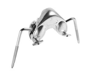 Alasum Soporte de Montaje Metálico para Tom de Batería, Soporte de Pata Ajustable, Clip para Accesorios de Percusión, Compatible Kit de Batería, Accesorio Resistente para Instrumentos