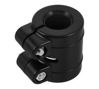 Alasum Soporte de Montaje para Abrazadera de Batería Electrónica Clip de Tubo Resistente para Accesorios de Batería con Posicionamiento Preciso y Reducción de Ruido Negro