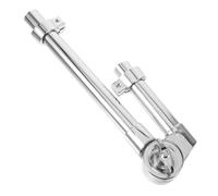 Alasum Soporte para Tom Drum de Ajustable para Rack de Percusión Accesorio Estable y Antideslizante Fácil Instalación para Bateristas y Estudiantes