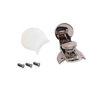 Alasum Soporte Pulgar del Clarinete Blanco, Protector de Dedos Lavable de Metal y Plástico para Instrumentos de Viento de Madera