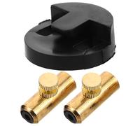 Alasum Sordina Ajustable de Metal para Violonchelo, Juego de 2 Sordinas Wolf Tone y 1 Silenciador de Goma, Accesorios de Montaje para Violonchelistas, Control de Tono y Silencio,