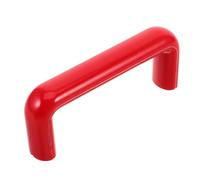 Alasum Tirador de Puerta en Forma de U Rojo de Baquelita Rosca M8 y 120 MM entre Orificios, Adecuado para Reparación de Equipos y Uso en Cocina Industrial