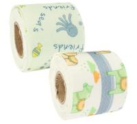 Alasum Tiras Autoadhesivas Antideslizantes para Ruedas de Correr de Hámster, Accesorio de Cinta Decorativa para Cortar Uñas de Mascotas Pequeñas, 2 Piezas para Cuidado y Mantenimiento