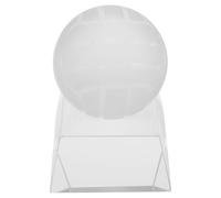 Alasum Trofeo de Cristal para Competición Deportiva de Voleibol con Base Trapezoidal, Recuerdo de Premio Deportivo Conmemorativo, Trofeo Victoria de Cristal de 10 Cm, Premio para Eventos