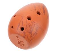 Alasum Xun De Forma De Gota Para Principiantes Instrumento Musical Portátil Para Tocar En Casa Escuela Color Tierra