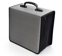 alavisxf xx Funda para CD, 432 Capacidad para DVD Organizador de Almacenamiento de Medios de comunicación de película, Carpeta para Coche, hogar, Oficina, Viajes (Gris, 432 Capacidad)