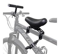 Alaxciax Asientos de Bicicleta Montados Delanteros Para Niños, Bicicleta de Montaña Asiento Infantil Bicicleta Infantil Manillar Pedales Set Adecuado Para MTB Ciclismo Ciclismo Padre-Hijo (Negro)
