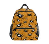 ALAZA Mochila preescolar para niños y niñas, mochila infantil con diseño de unicornio, arcoíris, mochila pequeña con correa para el pecho y etiqueta para el nombre, Spider R0410, S, Spider R0410