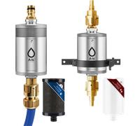Alb filter® pro camper set filtro de agua potable combinado acero inoxidable natural
