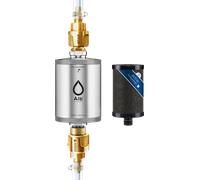 Alb filter® travel filtro activo de agua potable - instalación fija acero inoxidable natural