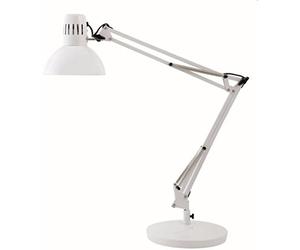 Alba architect double arm desk lamp, black (archi n)