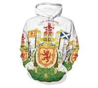 Alba Bandera Nacional Sudadera con Capucha Estampada Unisex - Sudadera con Capucha Y Estampado 3D para Hombre, Transpirable, con Bolsillos, De Manga Larga, Cómoda, para Primavera Y Otoño,