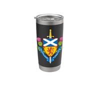 Alba gu Brath Símbolo escocés Escocia Vaso térmico de acero inoxidable de doble pared