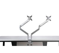 Alba Jamy Multidireccional Brazo Doble Articulado Pantalla Gris Metal y Gris Oscuro