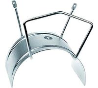 Alba krapf 13077 - Soporte de manguera midi inox, plata