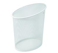 Alba meshcorb bc papelera 18 l plaza acero blanco