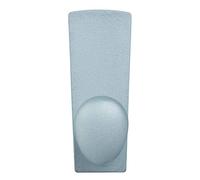 Alba pmpeg1 - Colgador Adhesivo Metal Gris 3 x 3,5 x 10 cm