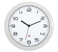 Alba Reloj de Cuarzo Clásico de Pared, Blanco, 30.5x30.5x5 cm